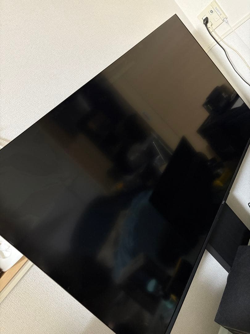 50V6C/P6シリーズ 液晶テレビ 本体 ひび割れあり2025年製
