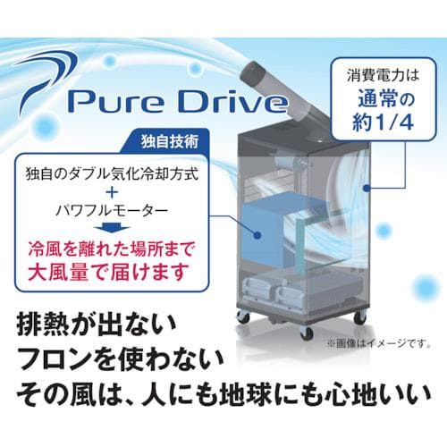 ブラザーエンタープライズ 排熱レス&フロンレススポットクーラー