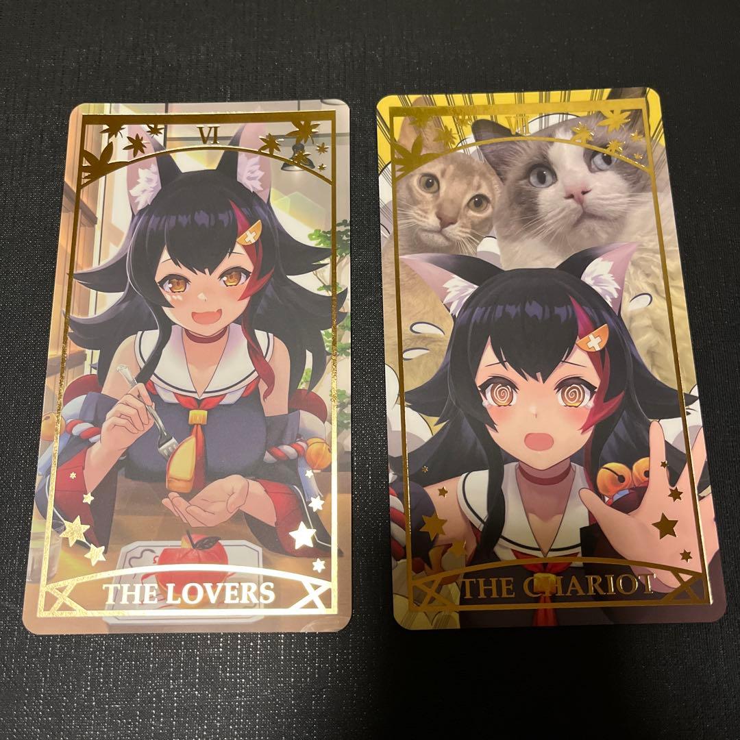 ホロライブ 大神ミオ 活動三周年記念 タロットカード - メルカリ