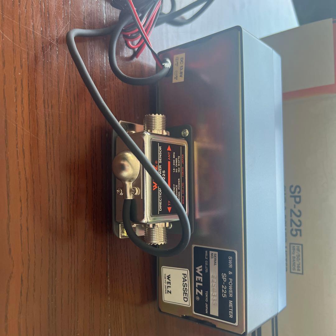 WELZ SP-225 SWR & POWER METER