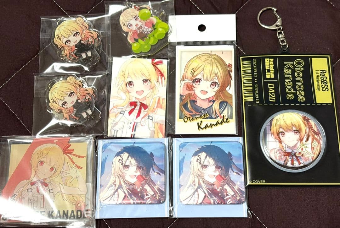 ReGLOSS 音乃瀬奏 缶バッジ等グッズ 9点 - メルカリ