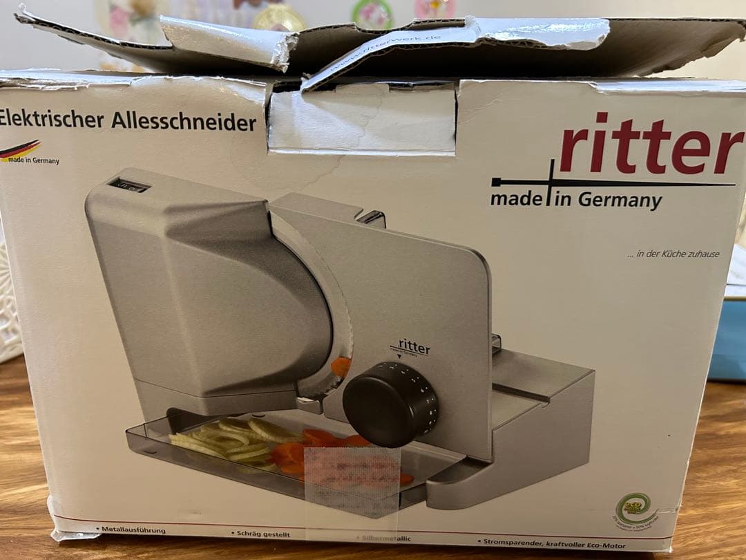 【Ritter/リッター社】パン ミート 電動スライサーE16★取説あ Ritter/リッター社】パン ミート 電動スライサーE16☆取説あ Ritter