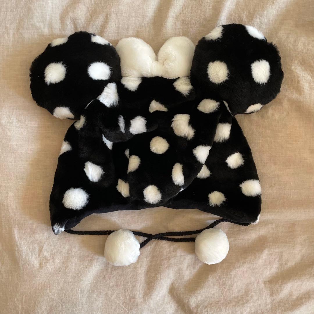 ディズニー ファンキャップ 水玉 ミニー Disney - メルカリ