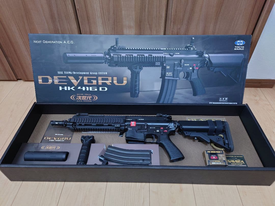 DEVRU HK416D 電動ガン DEVGRUカスタム HK416D - 次世代電動ガン | 東京マルイ エアソフトガン