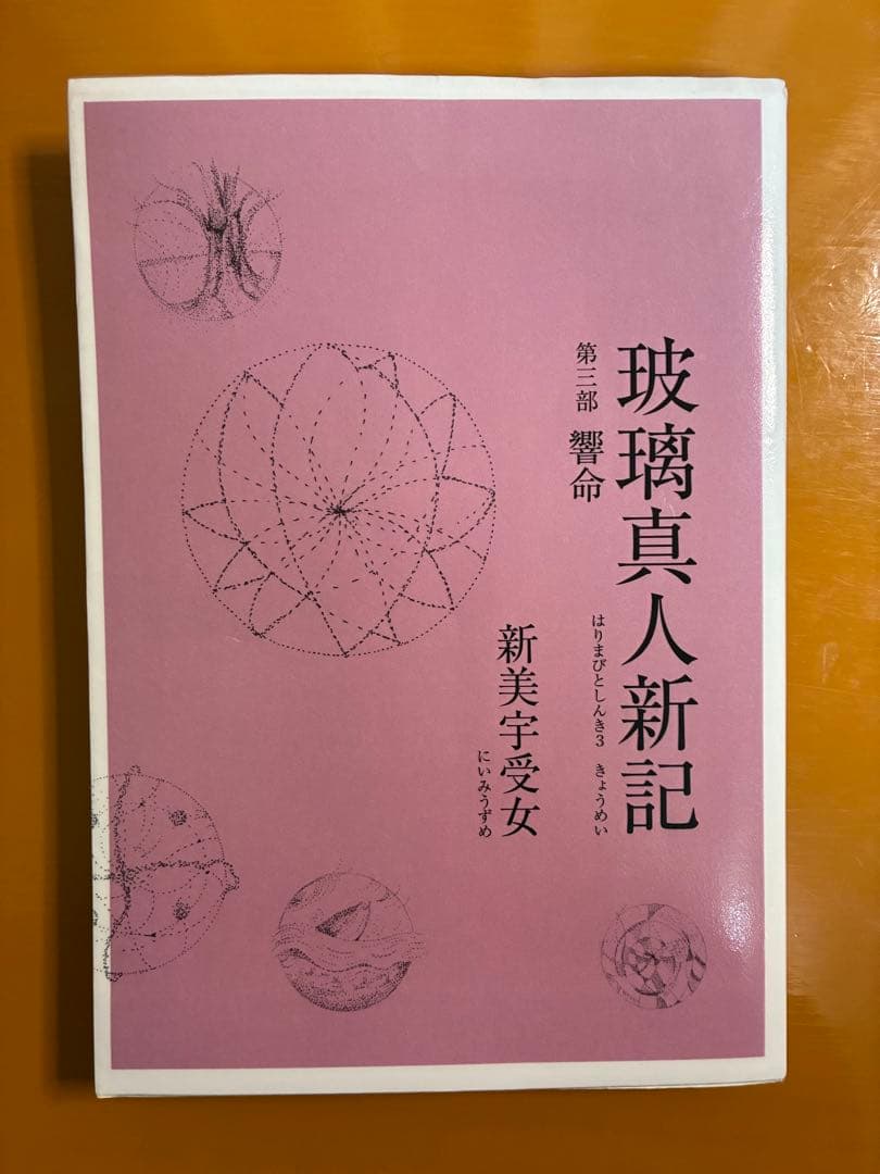 小説　玻璃真人新記(はりまびとしんき)1部2部3部 作新美宇受女(にいみうずめ)