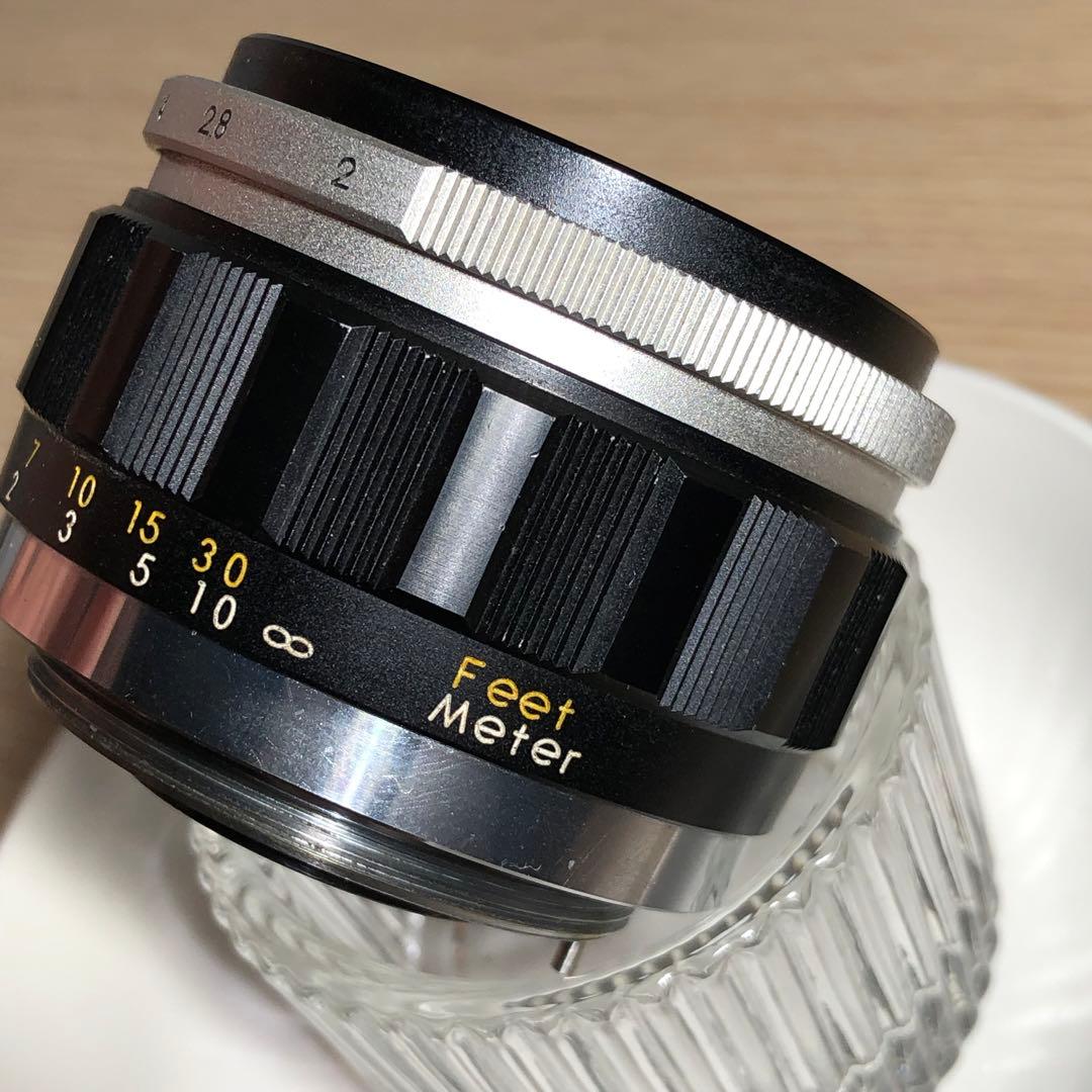 yashica AUTO YASHINON 5cm f2 m42マウント