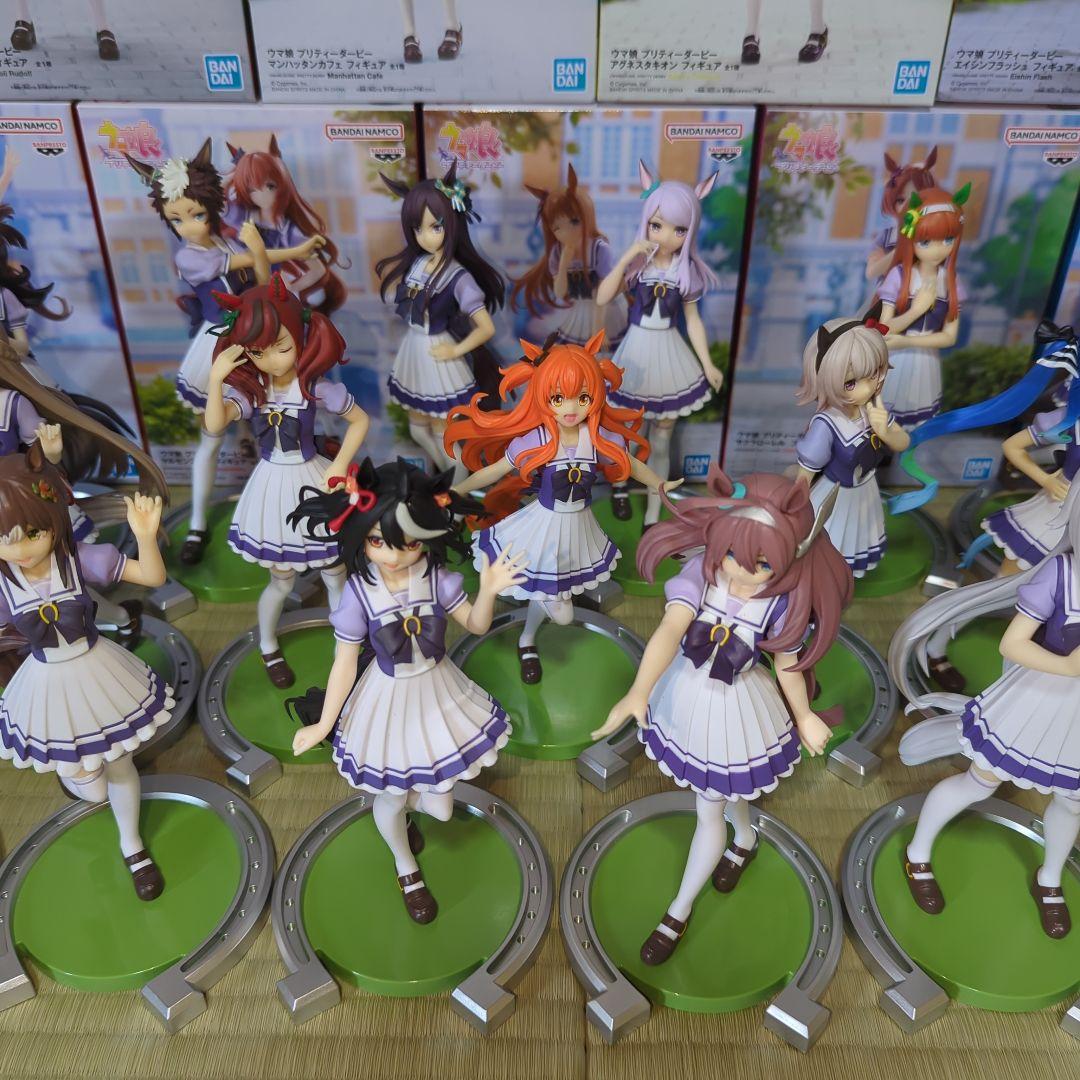 ウマ娘 フィギュア プライズ コンプリート まとめ売り 一番くじ 美少女