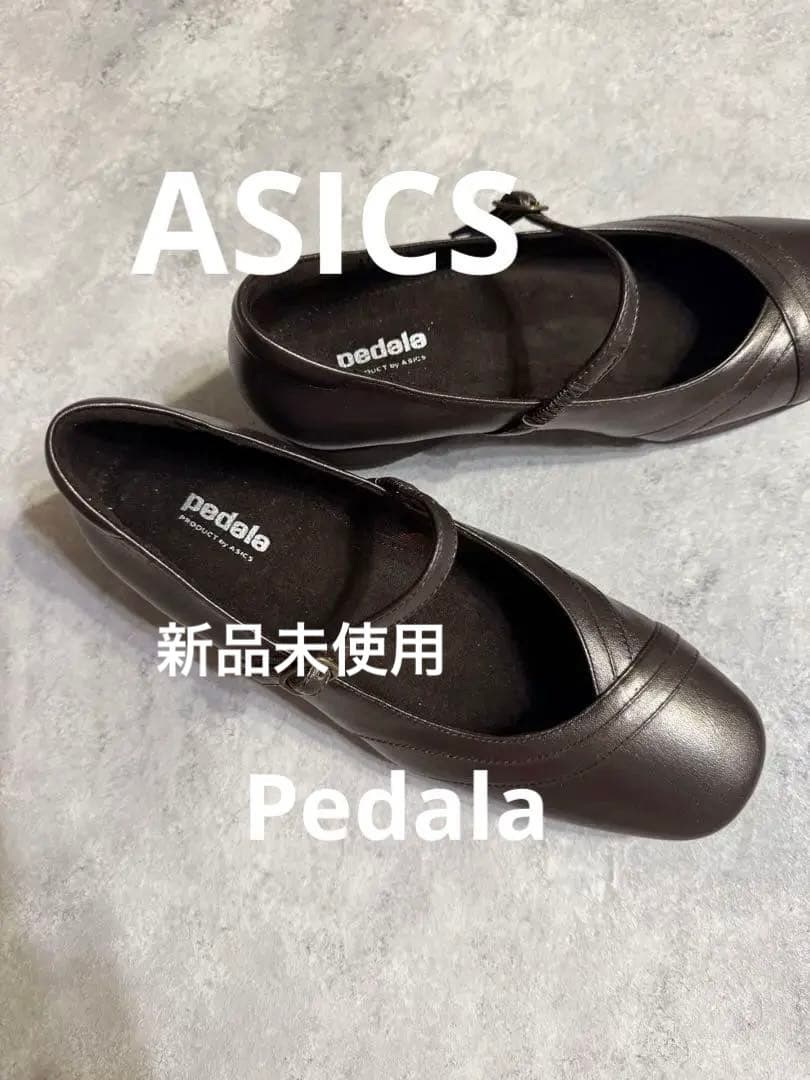 アシックス ペダラ pedala ストラップパンプス 22.0cm 3E - メルカリ