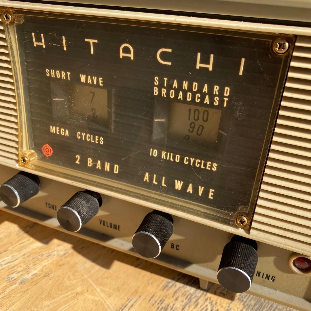 昭和レトロ　日立真空管ラジオ S-560 エリーザ