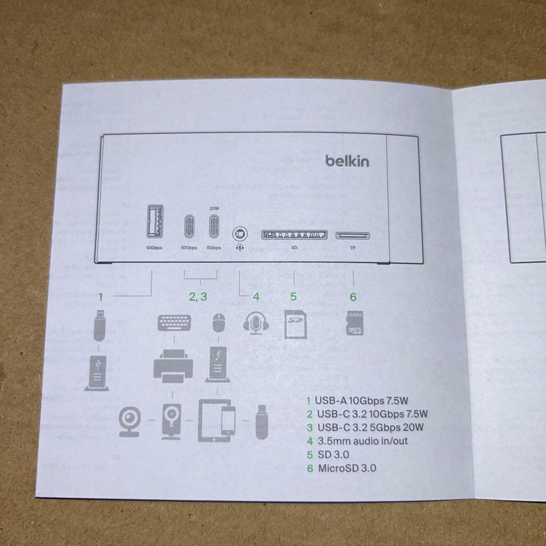 PCケーブル・コネクタ belkin USB-C 11-in-1 pro GaN Dock 150W