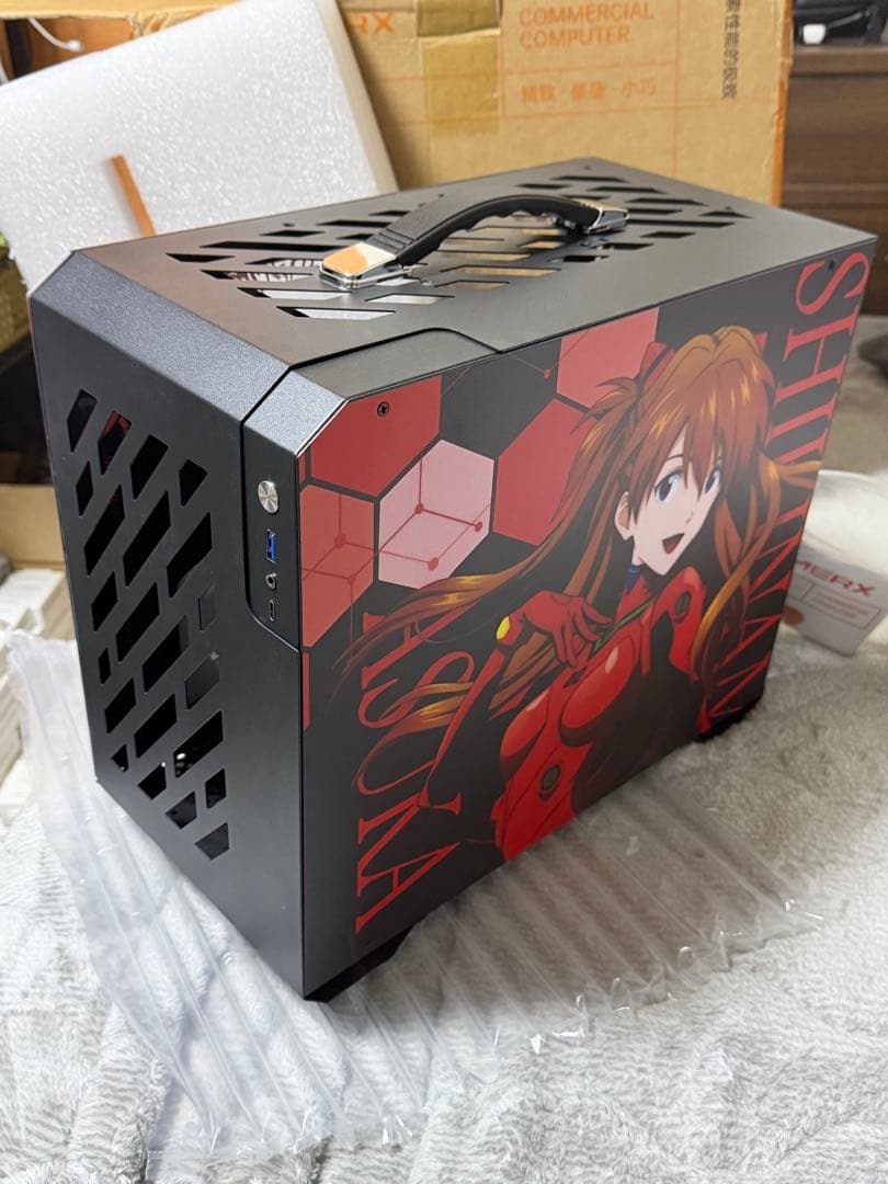 未使用 エヴァンゲリオン アスカ 公式デザイン PCケース