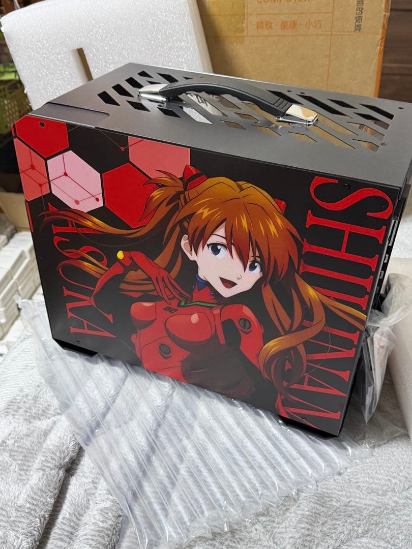 未使用 エヴァンゲリオン アスカ 公式デザイン PCケース
