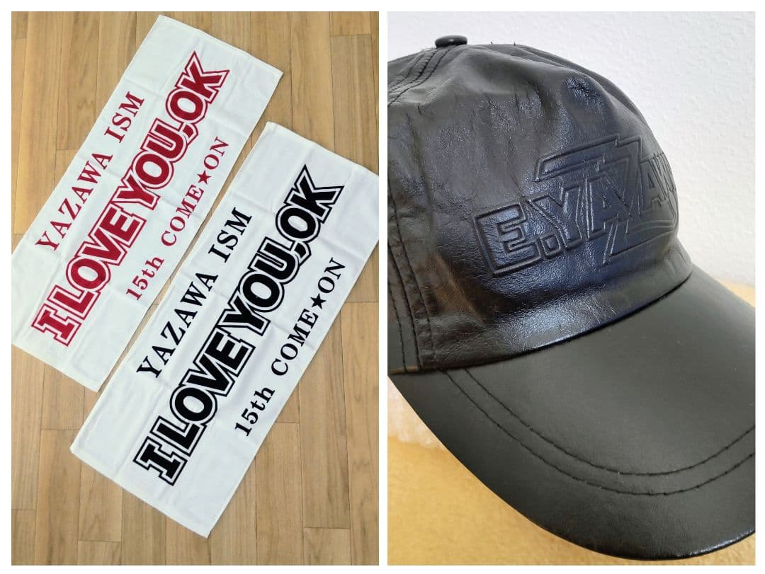 矢沢永吉 牛本皮レザーキャップ+タオル 矢沢永吉 牛本皮レザーキャップ+タオルの通販はau PAY マーケット