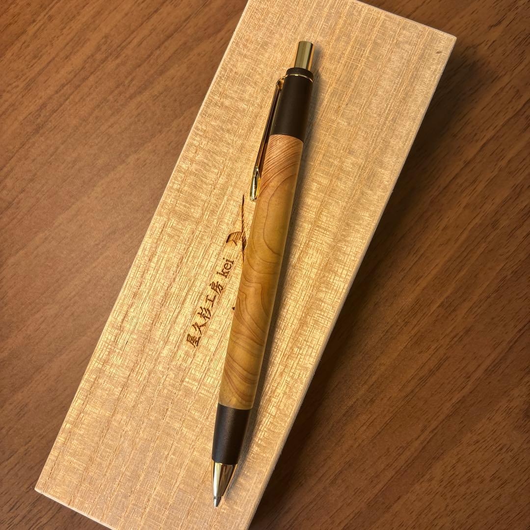 屋久杉工房 京 0.5mm シャープペンシル 野原工芸似 【最終値下げ価格】