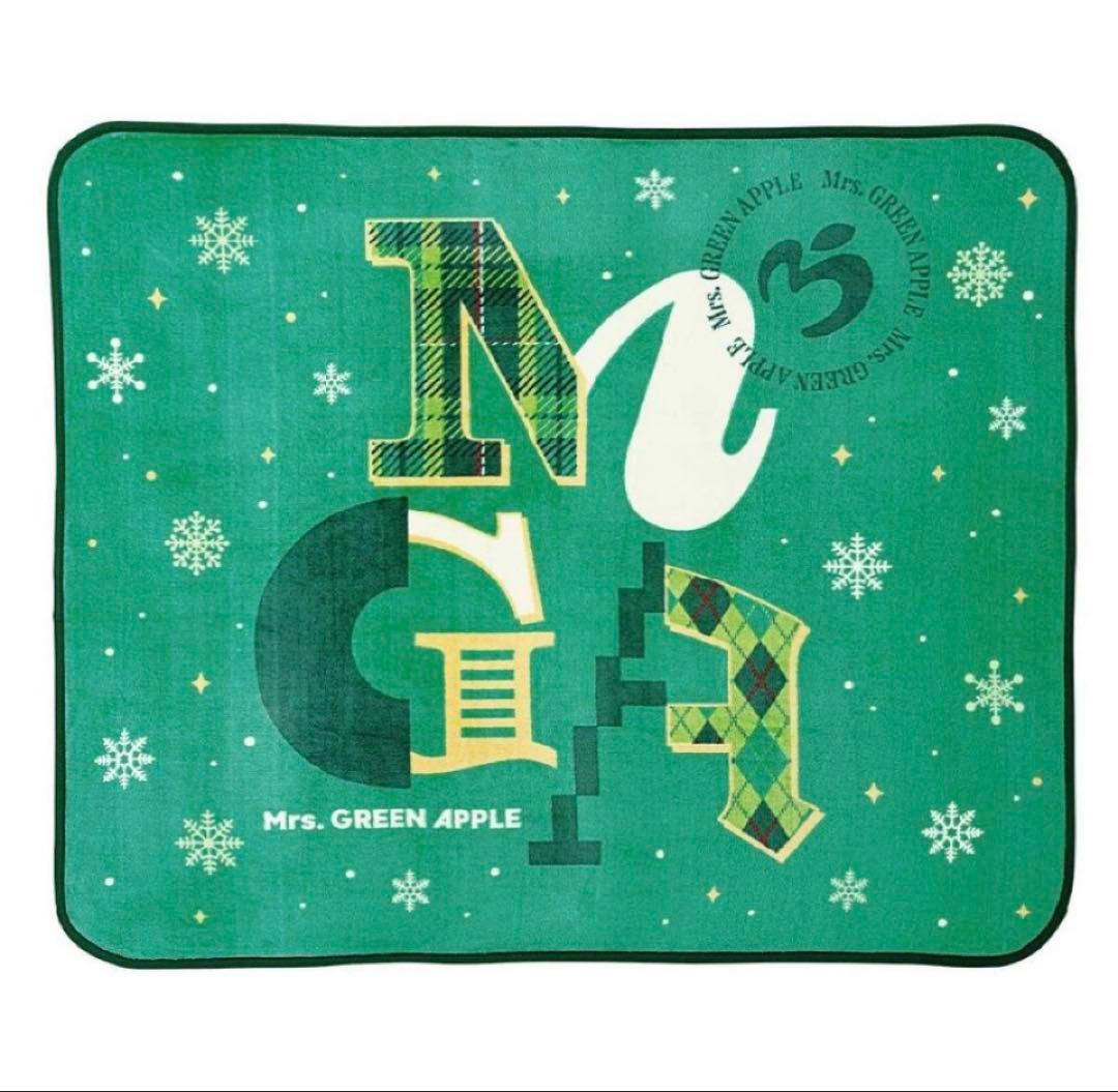 未使用】Mrs. GREEN APPLE 一番くじ B賞 ブランケット - メルカリ