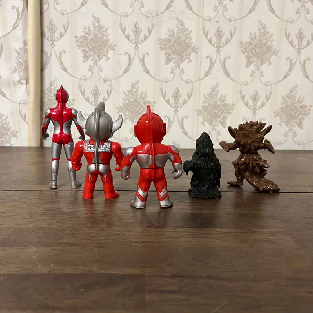 アンティーク】平成レトロ 円谷プロ ウルトラマン 怪獣 ソフビ人形