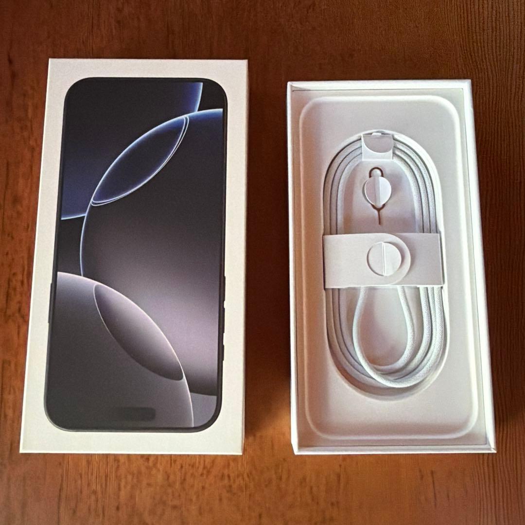 iPhone16PROMAX 256G ブラックチタニウム