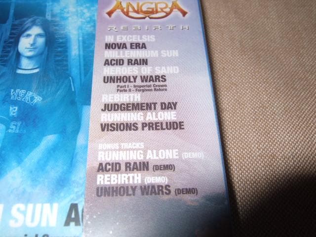 ANGRA,新品未開封,アングラ,REBIRTH,ボーナス・トラック4曲入り - メルカリ