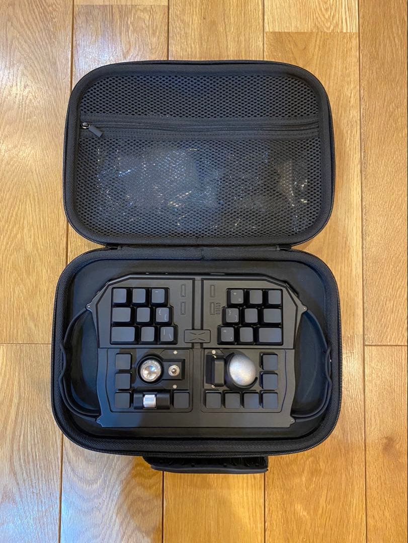 GraBSHELL キーボード 変形キーボード ブラック