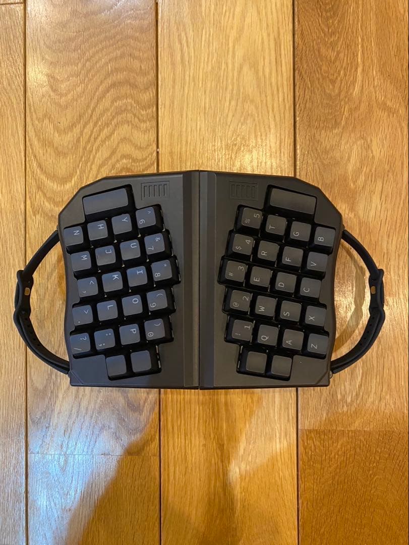 GraBSHELL キーボード 変形キーボード ブラック