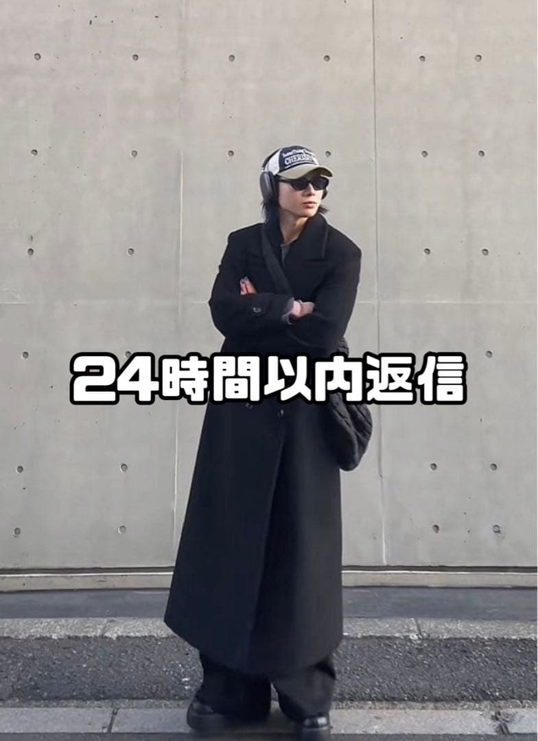 APOZi collection ダブルスーパーロングコート - メルカリ