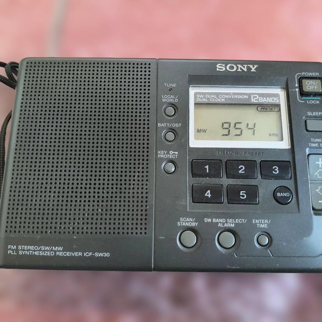 SONY ICF-SW30　３バンドラジオ