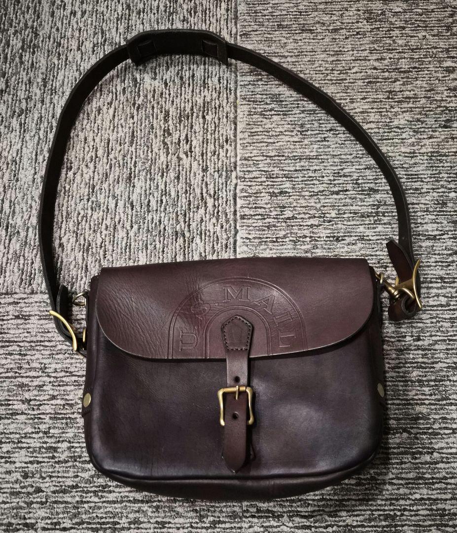 VASCO (ヴァスコ) Postman Small 刻印 vasco ヴァスコ LEATHER POSTMAN SHOULDER BAG SMALL レザーポストマン