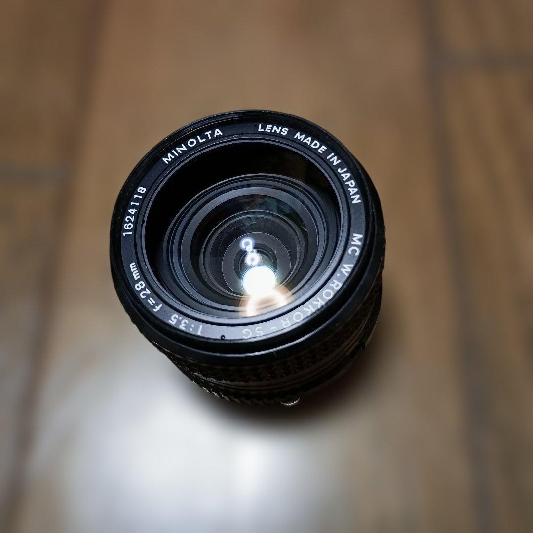レンズ(単焦点) MINOLTA MC W.ROKKOR-SG 28mm f/3.5