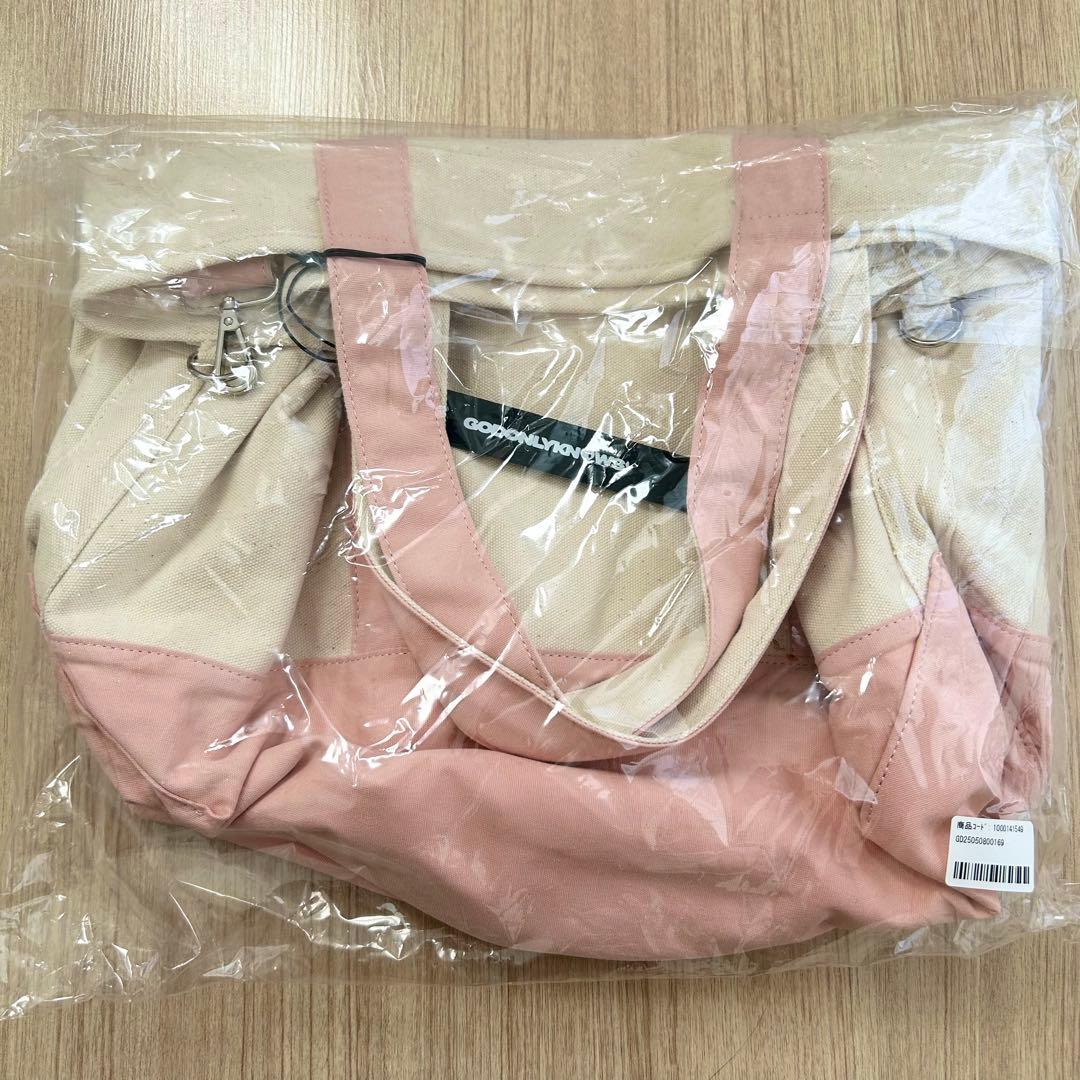 god only knows トート ピンク - メルカリ