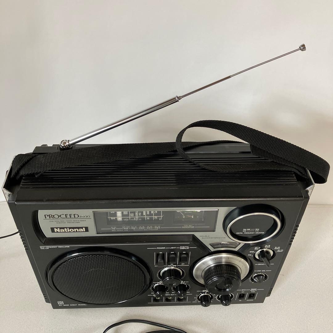 ナショナルＢＣＬラジオ　クーガー　　　　　　２６００　　完動品