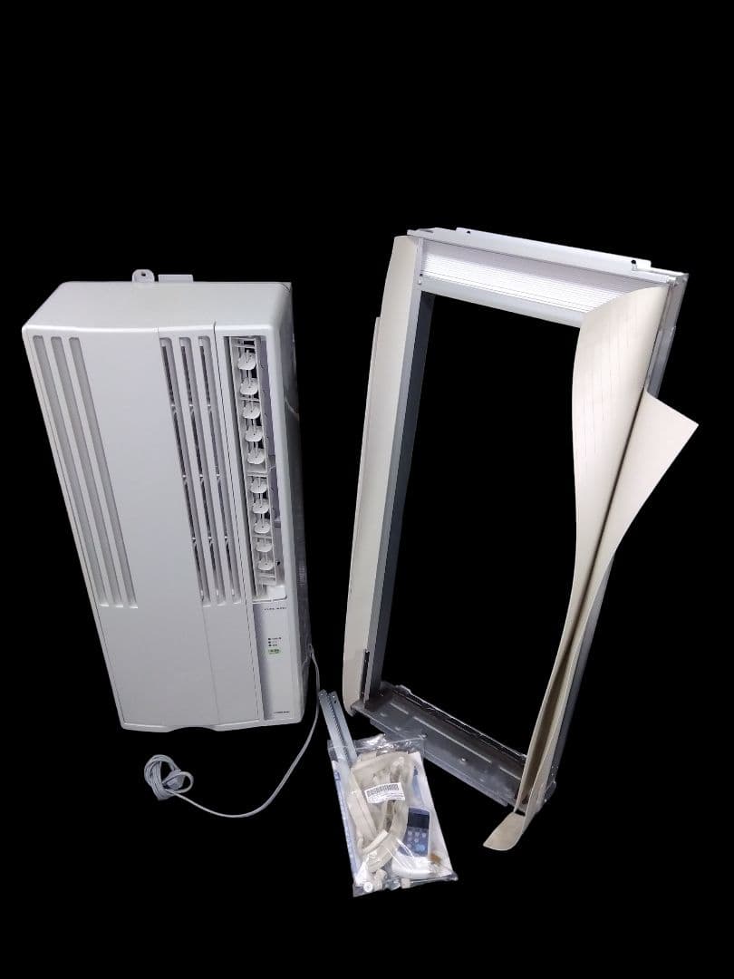 CORONA 窓用エアコン スリムタイプ 冷暖 クーラー CW-F1824R CORONA CW-F1824R(W) 窓用エアコン 冷房専用 ／ノンドレン シティ