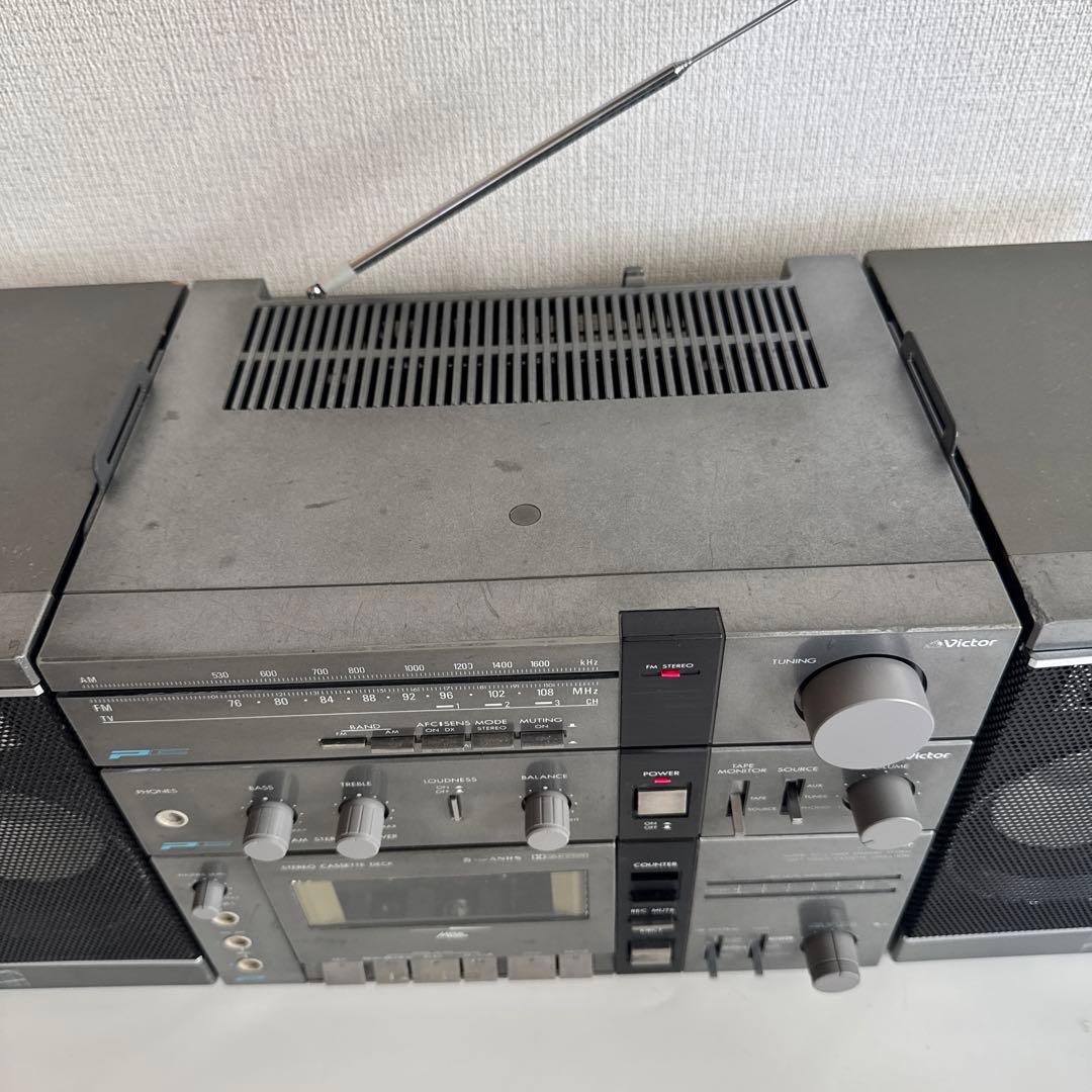 【KUN95 】Victor ラジカセ PC-3 個人メンテナンス品