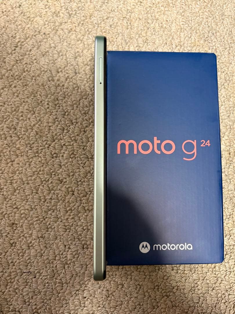 モトローラ moto g24 ジャンク品 アイスグリーン