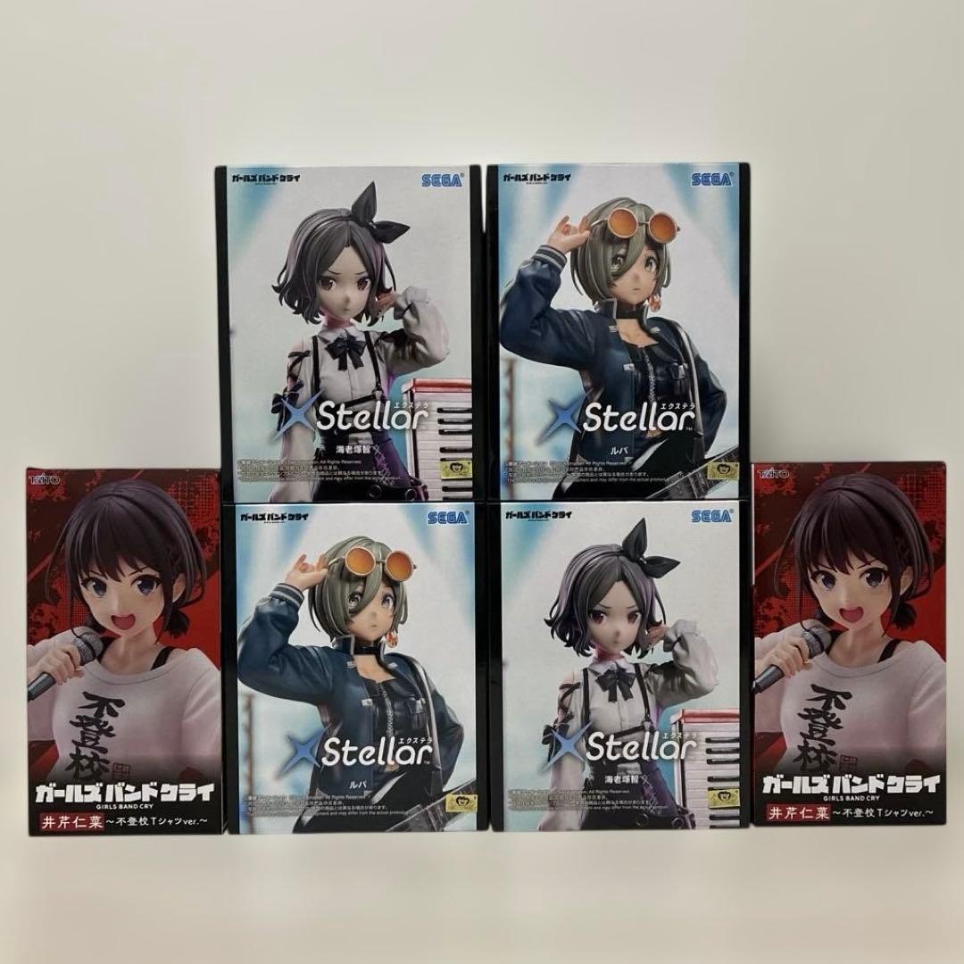 ガールズバンドクライ フィギュア 6体セット 海老塚智 ルパ 井芹仁菜