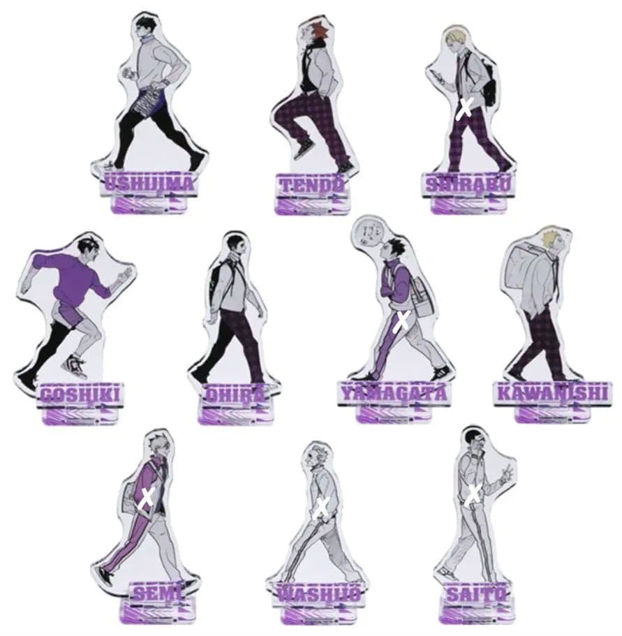 ハイキュー アクリルフィギュアコレクション 第6弾 白鳥沢 牛島 天童