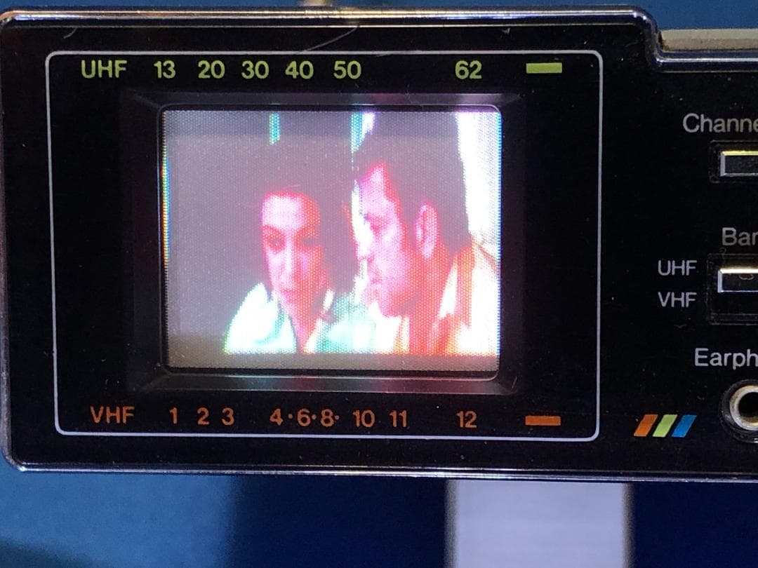 National製ポータブルテレビ「Color　Solo」