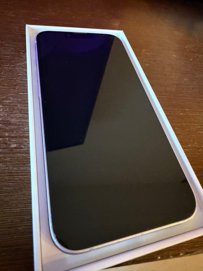 Apple iPhone14 128G パープル 本体 充電ケーブル付き