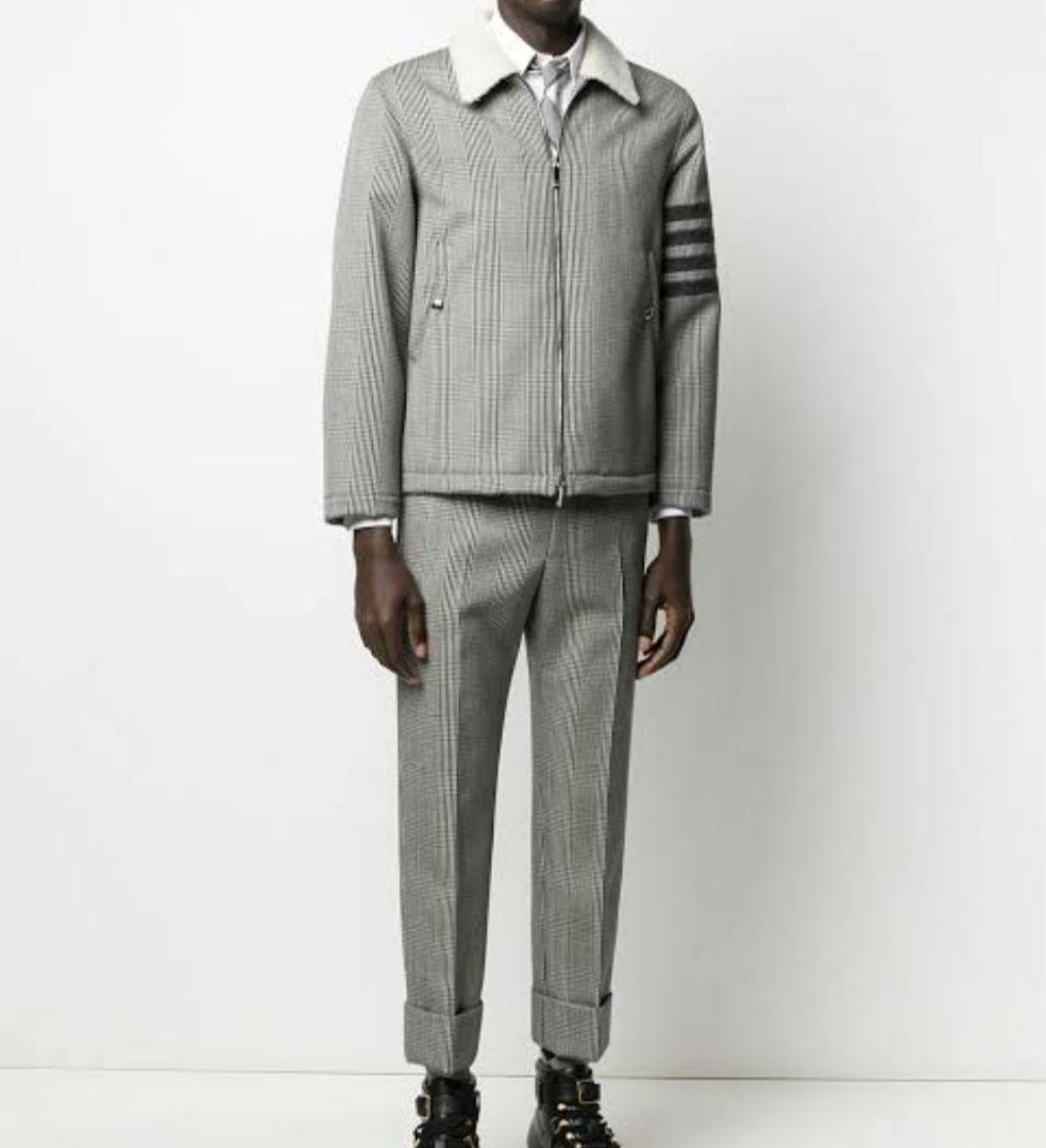 レア物 トムブラウン 裏地オールムートン ジャケット - メルカリ