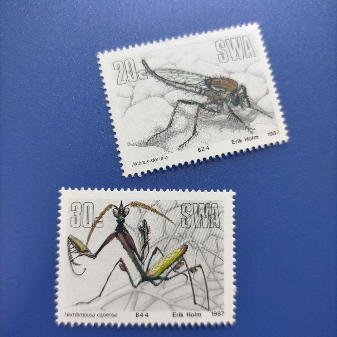 3951 外国切手 SWA 1987年 Erik Holm デザイン 昆虫 - メルカリ