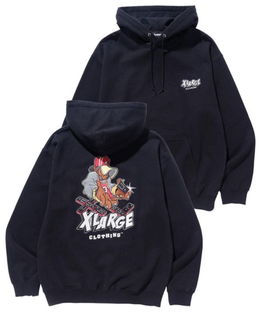 トップス XLARGE GOING BROKE PULLOVER HOODED SWEAT XLARGE（エクストララージ）の「GOING FOR BROKE PULLOVER HOODED