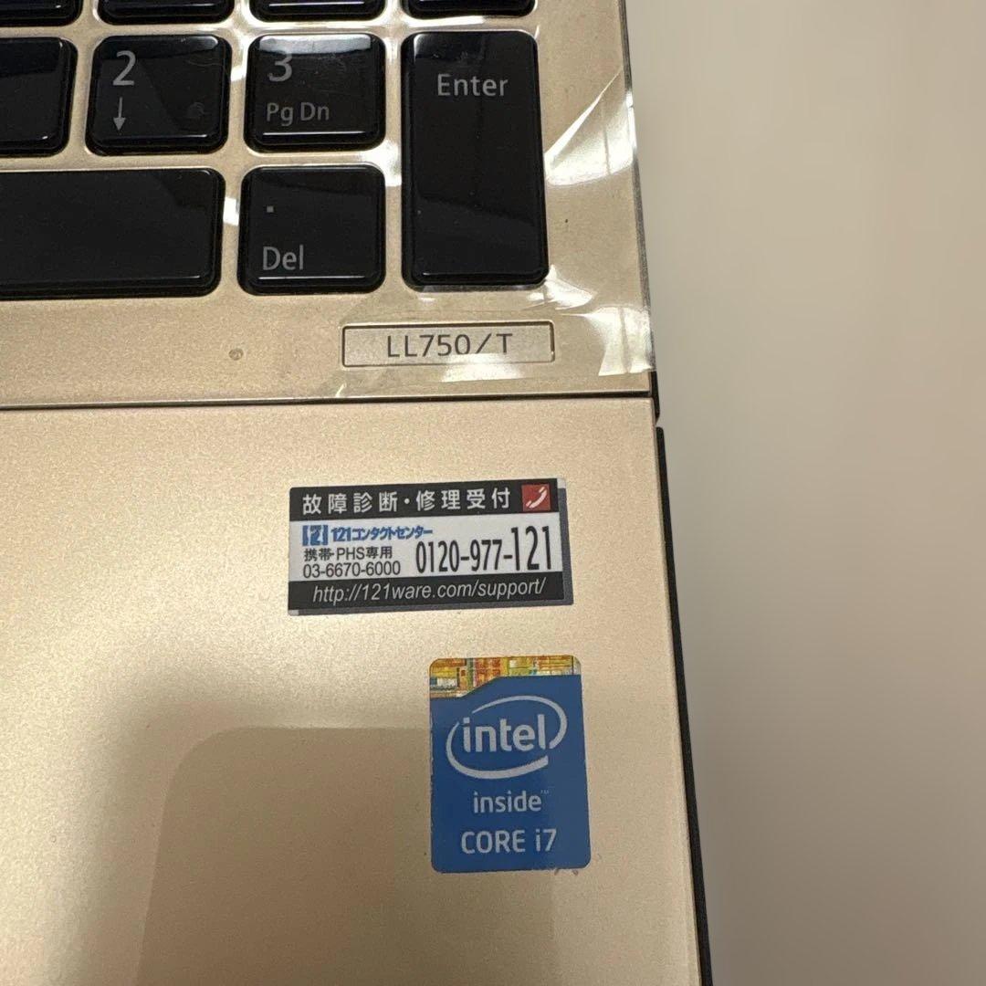 NEC LL750/T CORE i7 【ジャンク】