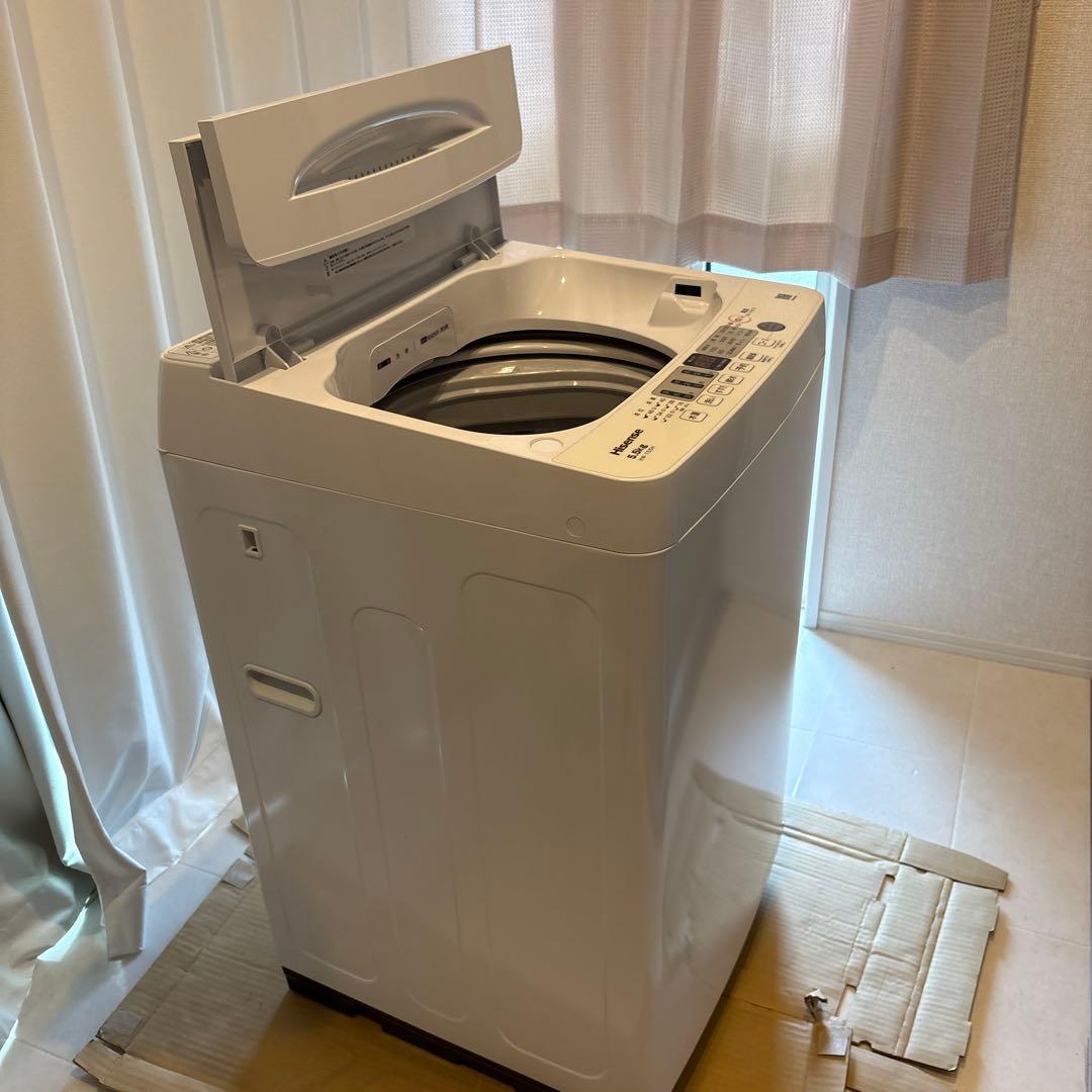 2024年製 Hisense 洗濯機 HW-T55H 5.5kg 大阪引取