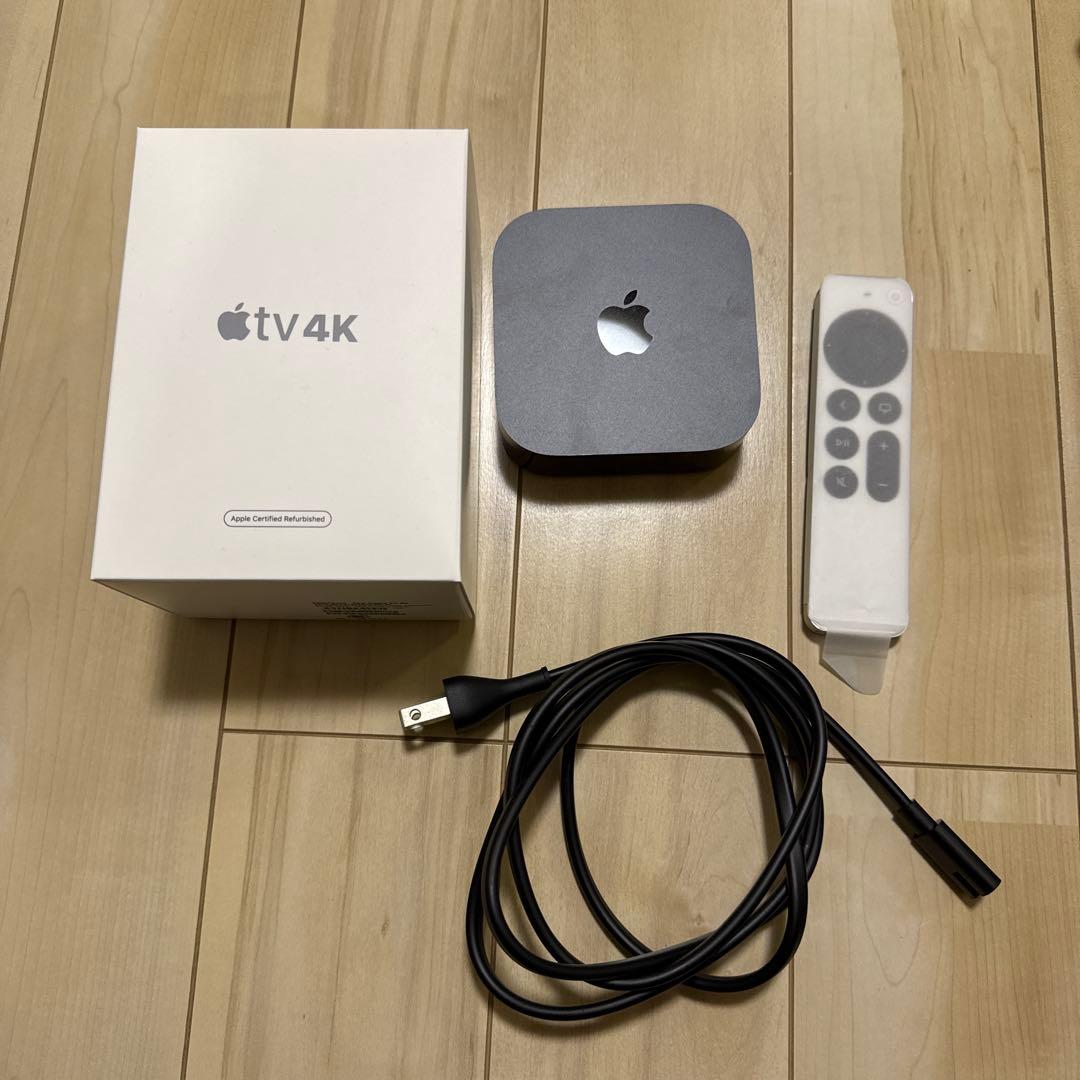 Apple TV 4K 64GB （第3世代）　Wi-Fiモデル New Generation Apple TV 4K 64GB, Wi-Fi, MN873LL/A, Latest