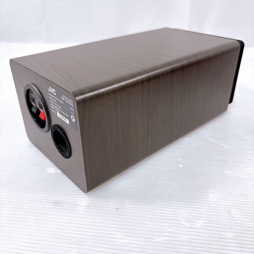 【極美品】JVC フルレンジウッドコーンスピーカー ペア SP-EXS55