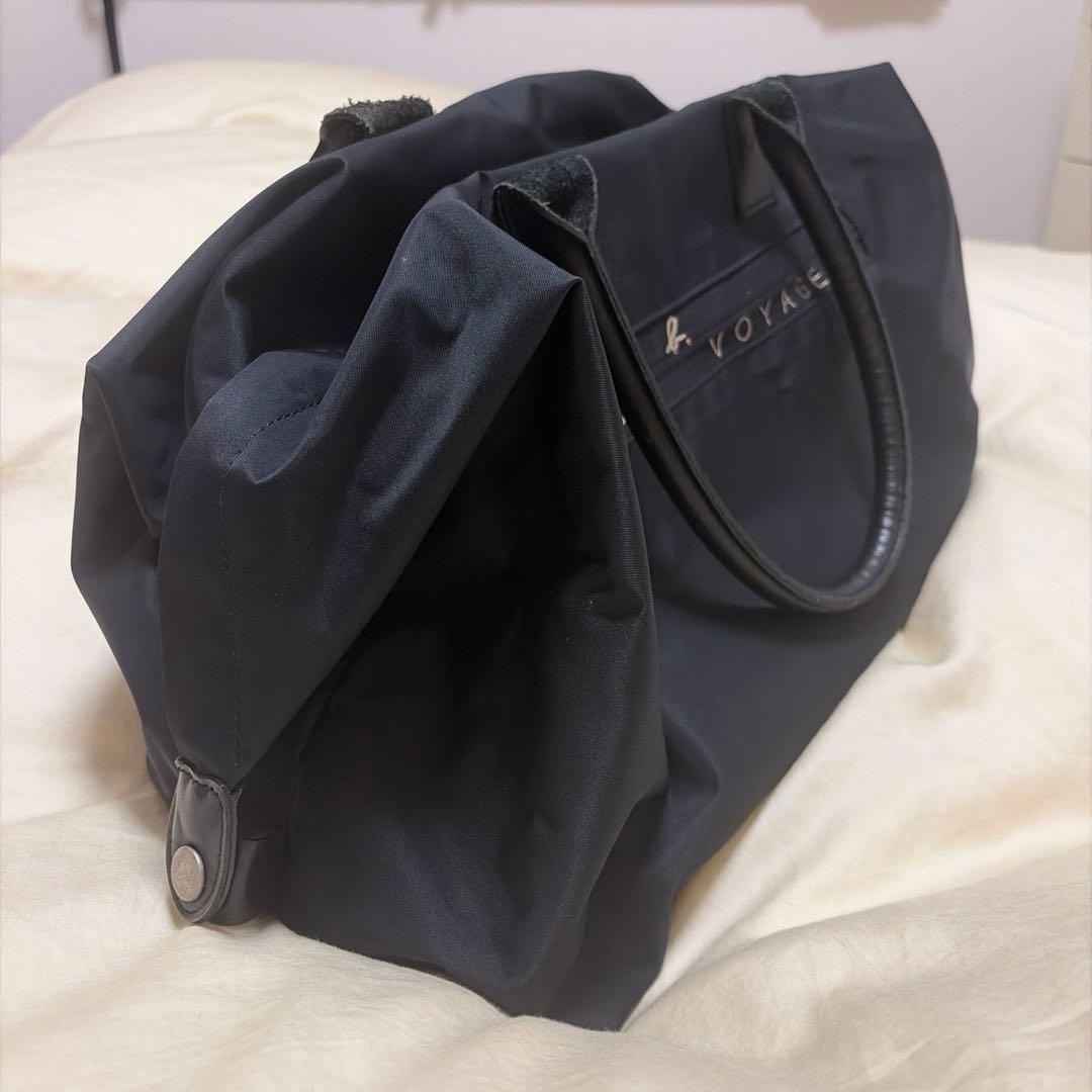 agnes b. VOYAGE ブラックボストンバッグ - メルカリ