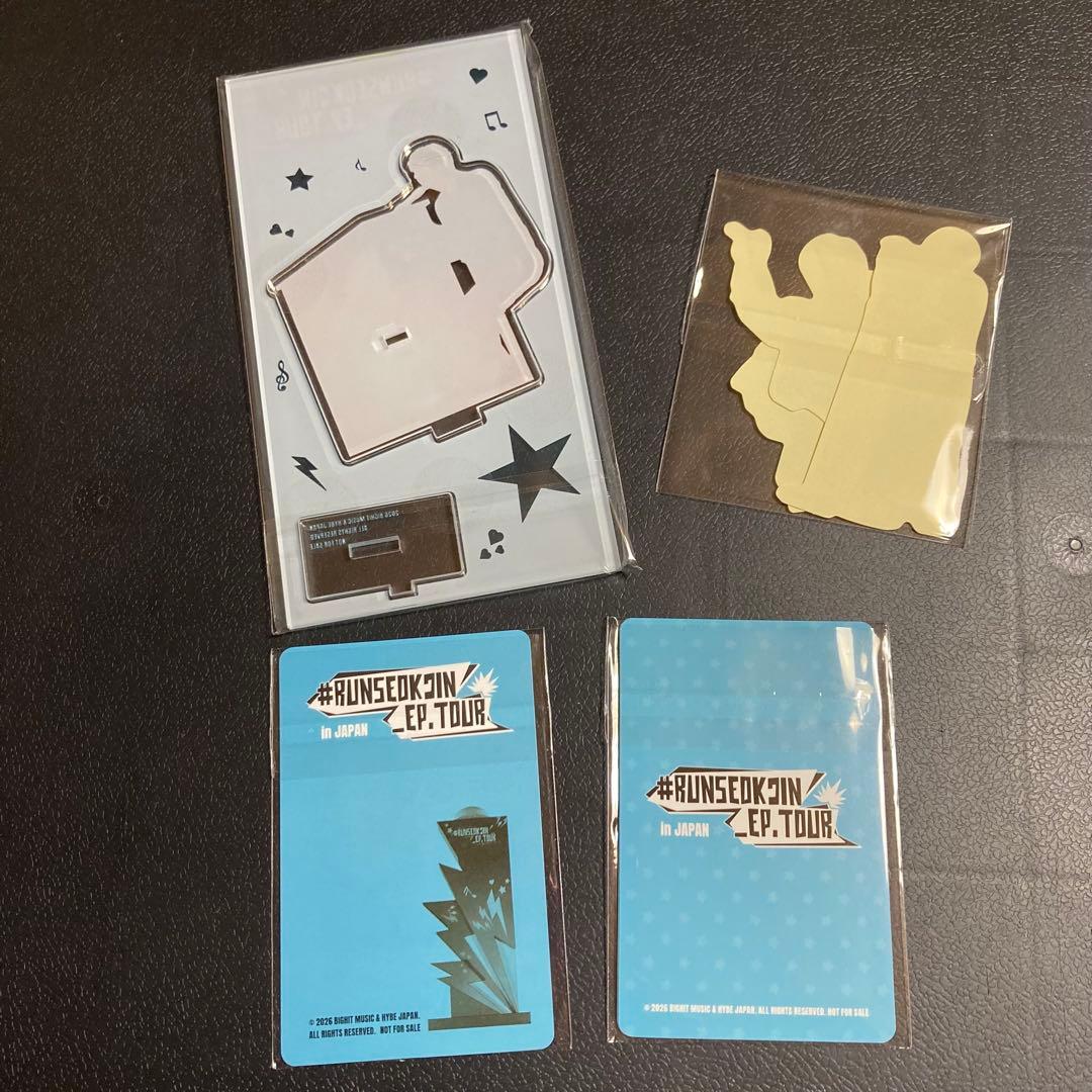 JIN RUNSEOKJIN_EP.TOUR in JAPAN デジコ 付属品 - メルカリ