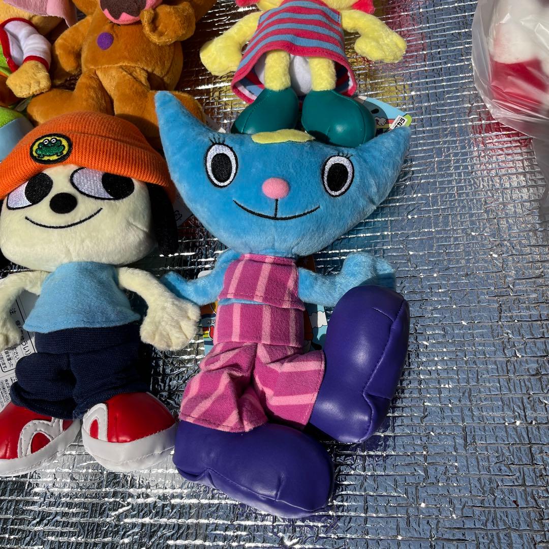レトロ 当時物 パラッパラッパー ぬいぐるみ6体セット タカラ 2001