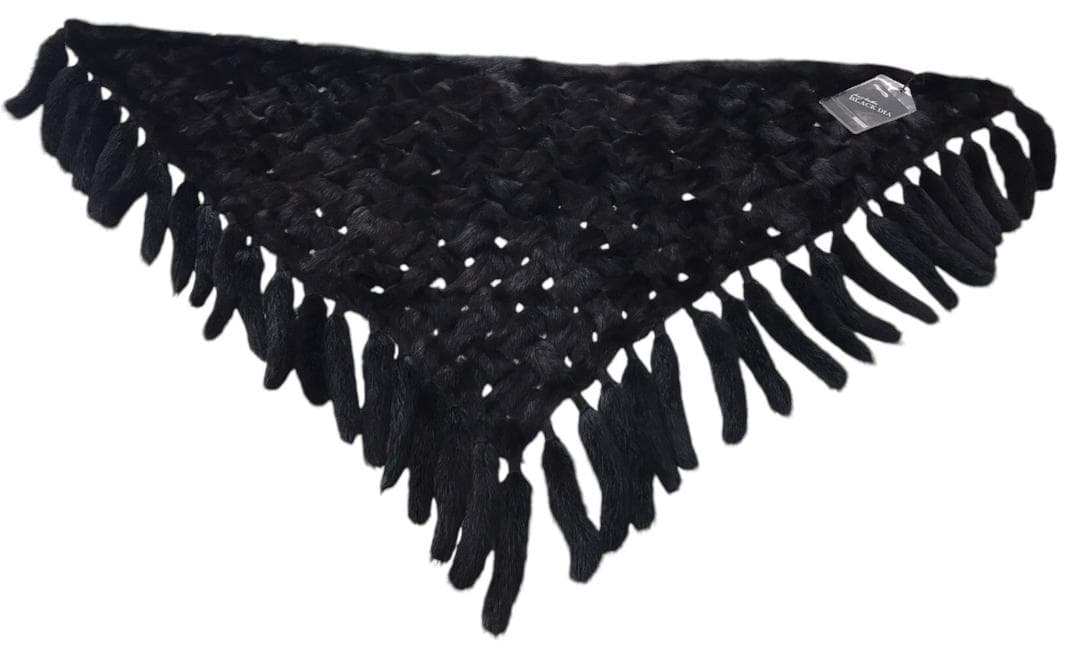 ☆未使用☆ ノーブル ブラックミンクストール ミンクファー S42 - メルカリ