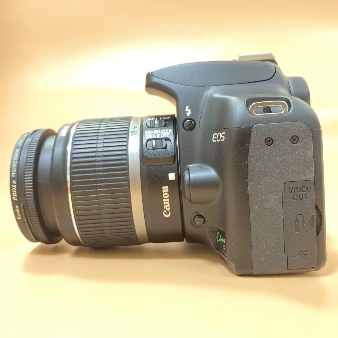 スマホ転送OK Canon eos kiss Fレンズキット SDカード付き