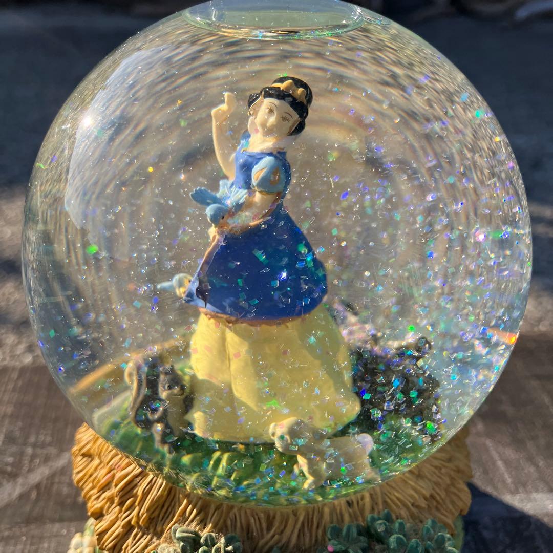 白雪姫 ディズニー Disney プリンセス スノードーム オルゴール - メルカリ